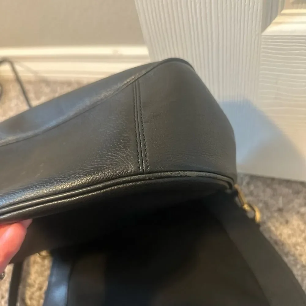 Marc Jacobs Empire City Black Leather Crossbody Bag